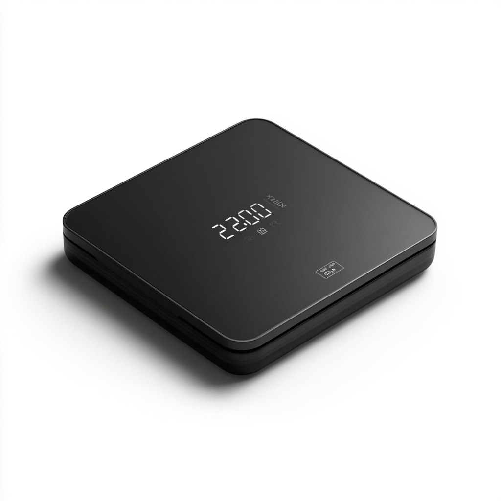 Newox High-Precision Smart Coffee Scale with Built-in Timer & LED Hidden Display - 0.1g Accuracy