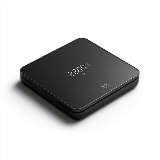 Newox High-Precision Smart Coffee Scale with Built-in Timer  LED Hidden Display - 0.1g Accuracy