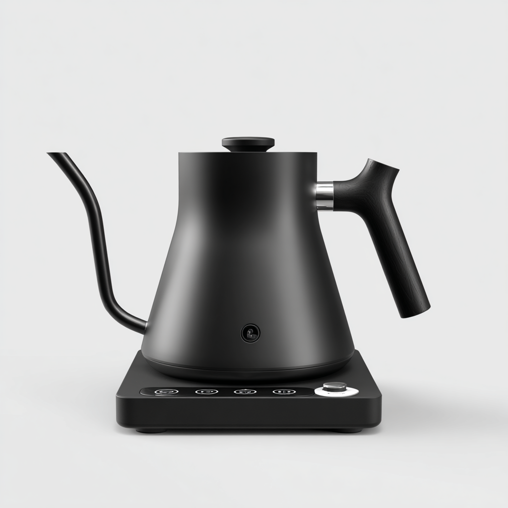 Newox Electric Gooseneck Kettle - Variable Temperature Control & 1.0L Stainless Steel Interior